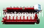 High Efficiency Turbocharged Power Generator Set 4 Stroke 3600KW - 4000KW