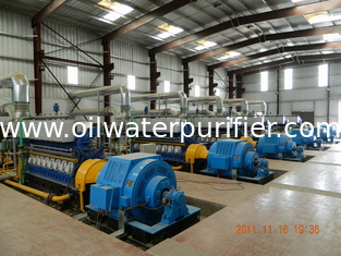 11KV 750Rpm Industrial HFO Based Power Plant CCS BV Certification