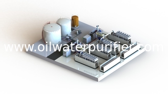 Containerized HFO Fired Power Plant , DO and LNG gas Power Plant 400V 11KV 33KV