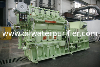 Customized HFO fired generator Power Plant Water Cooled Diesel Generator 0.4KV - 11KV 500 - 750Rpm