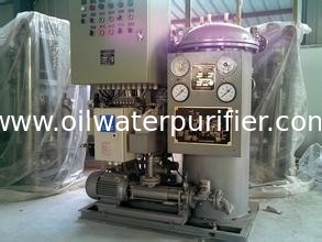 Professional 15 ppm Oily Water Separator Purifier , Bilge Water Separator