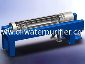 Professional Spirulina Industrial Decanter Centrifuge For Water Treatment Plant 30/11 kw