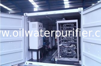 MBR Wastewater Treatment Plant RO Water Purifier Plant with PLC Containerized