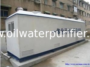 Automatic PLC Control Stainless steel RO / MBR Wastewater Treatment Plant 1-200T/H