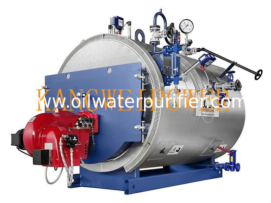 Water Tube Fuel Industrial Steam Boilers Horizontal Style 30T - 50T OEM