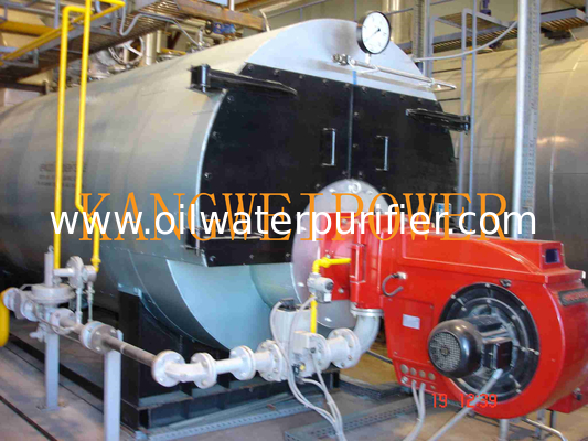 Water Tube Fuel Industrial Steam Boilers Horizontal Style 30T - 50T OEM