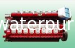 High Efficiency Turbocharged Power Generator Set 4 Stroke 3600KW - 4000KW