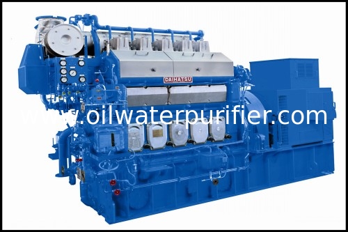 500-5000kw Middle Speed 500 / 600 / 750 rpm Generator Set , Diesel Generating Set CCS NK BV Approved