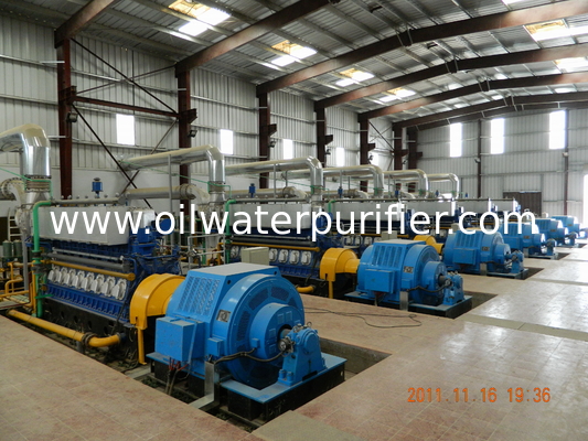 11KV 750Rpm Industrial HFO Based Power Plant CCS BV Certification