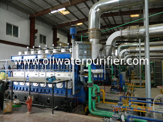 High Efficiency HFO Fired Power Plant Open Type 3 Phase Generator Set