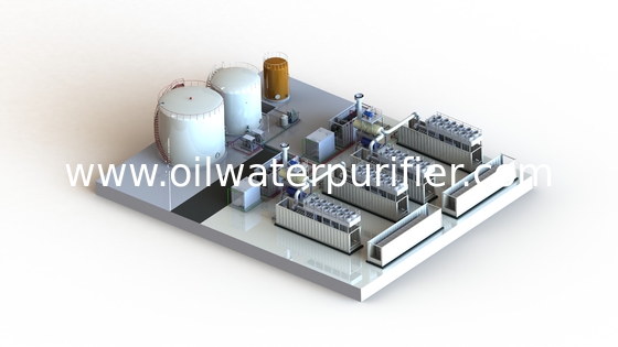 Containerized HFO Fired Power Plant , DO and LNG gas Power Plant 400V 11KV 33KV