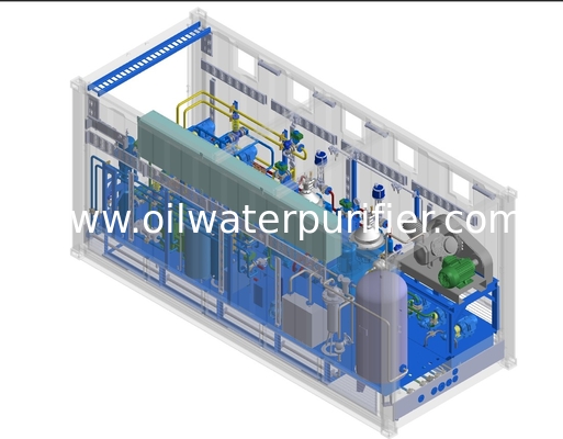 Containerized HFO Fired Power Plant , DO and LNG gas Power Plant 400V 11KV 33KV
