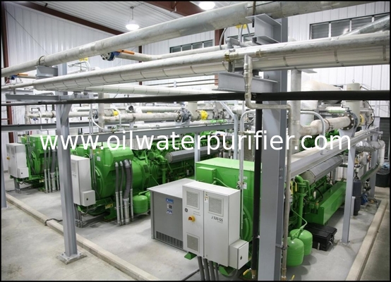 500KW - 4MW Landfill Gas Power Plant , Renewable Energy Sources Electric Plant
