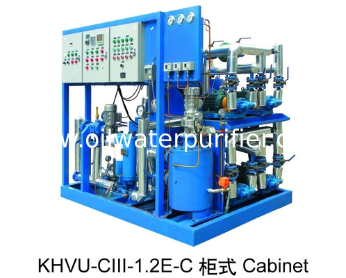 Main / Auxiliary Engine Fuel Oil Booster Unit High Performance 1000KW - 60000KW