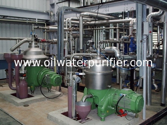 Big High Speed Centrifugal crude palm Oil Separator Machine ISO CE Certification