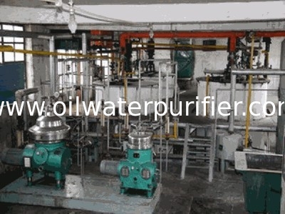 10m³ / h Professional Centrifugal Oil Separator Self-Cleaning For Crude Palm Oil