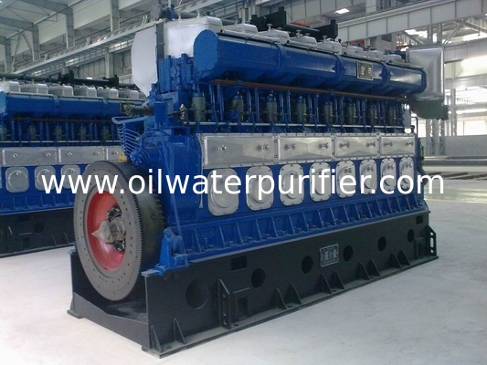 Customized HFO and diesel oil Genset Power Plant Water and air  Cooling Generator 0.4KV-11KV  500-1000RPM