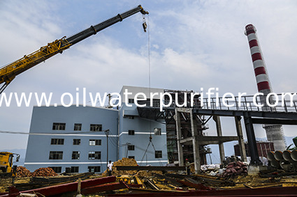 High Efficiency Electrical Generator Power Plant Rice Husk / Wooden / Straw Fuel