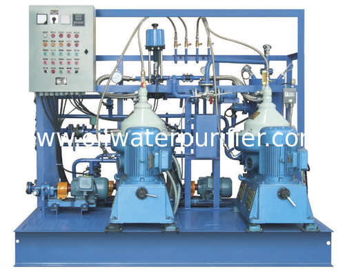 HFO Power Plant Centrifugal Fuel Oil Treatment System 50Hz 60Hz CCS BV Certification