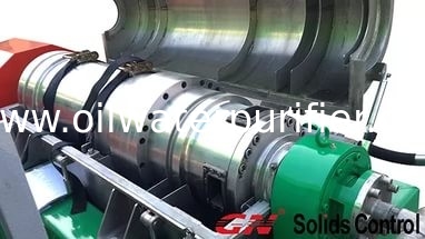 High Efficiency Horizontal Industrial Decanter Centrifuge For Water Solid Treatment