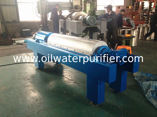 High Efficiency Horizontal Industrial Decanter Centrifuge For Water Solid Treatment