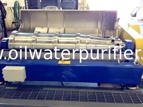 3.5KNm , 5KNm Sludge Centrifuge Dewatering System ISO9001 Certification