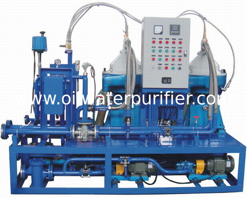 2000-10000 L/H MDO Power Plant Fuel Oil Purifier System , Oil Filtration Equipment