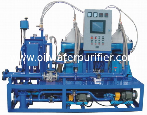2000-10000 L/H MDO Power Plant Fuel Oil Purifier System , Oil Filtration Equipment