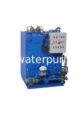 PH 6 - 8.5 Containerized Marine Sewage Treatment Plant , Marine Waste Treatment Systems