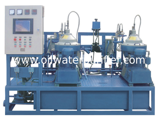 Marine Power Plant Fuel Oil Purification System Horizontal Filter Separator