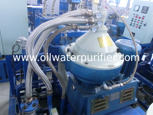 Marine Power Plant Fuel Oil Purification System Horizontal Filter Separator