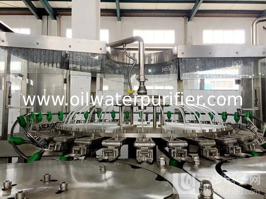 PLC automatic ControlReverse Osmosis Drinking Water Treatment  Plant Filling Transportation Capping Drinking Water Plant